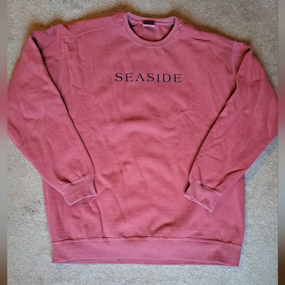 Crimson Unisex Seaside Sweatshirt